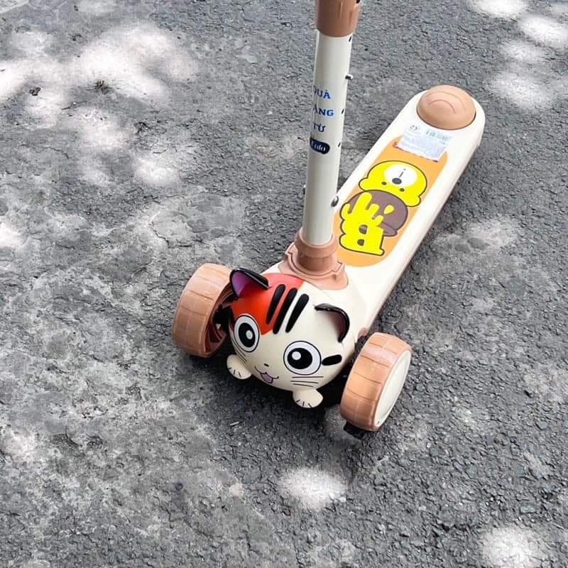 🐯🐯 XE TRƯỢT SCOOTER ENFA - Hình Mèo Con