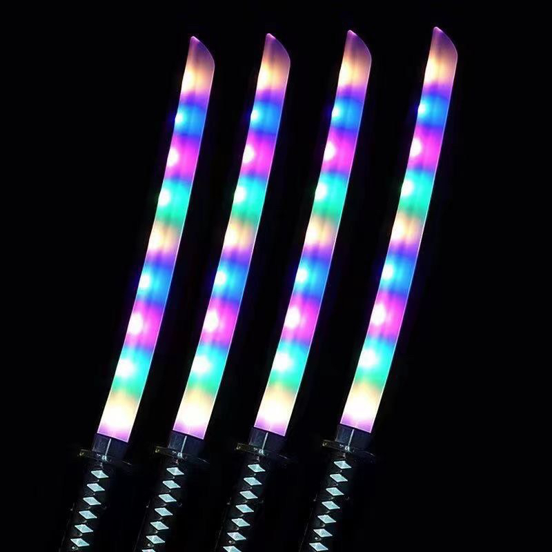 Kiếm đồ chơi Katana nhựa phát sáng có nhạc