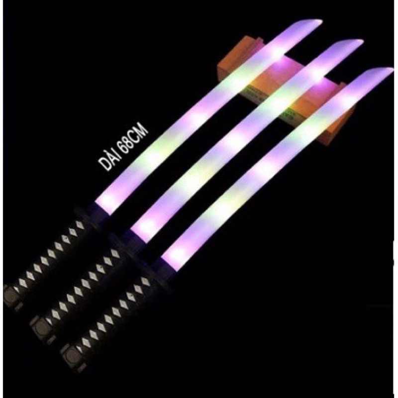 Kiếm đồ chơi Katana nhựa phát sáng có nhạc