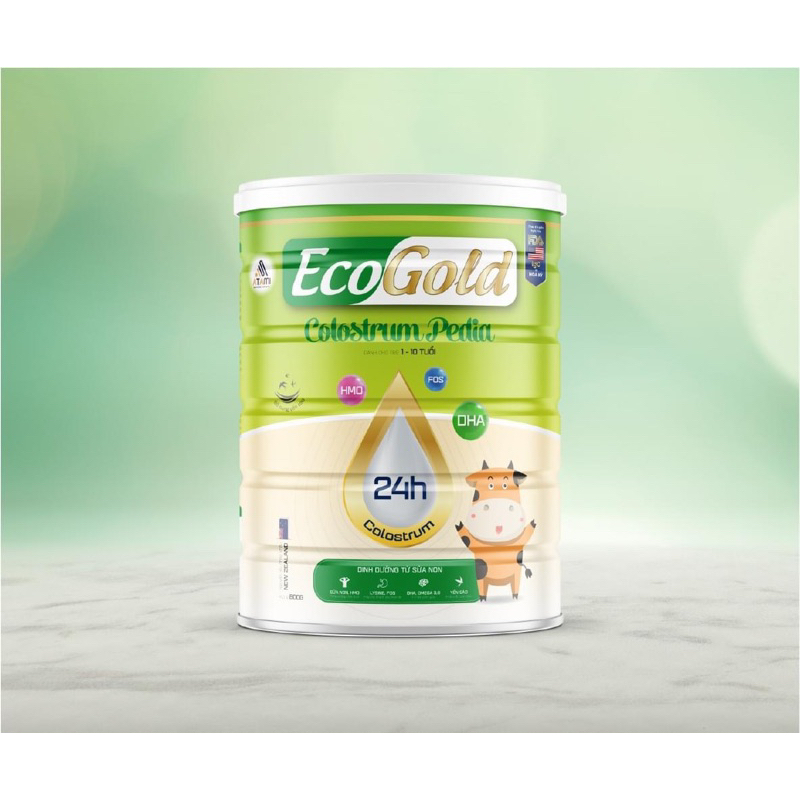 [Date7/2026]Sữa Ecogold colostrum Pedia,dành cho trẻ 1-10 tuổi,tặng 1 đồ chơi cho bé