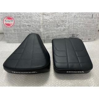 Bộ yên đôi xe cub 81-82-84-custom màu đen mút tốt
