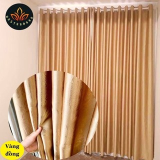 Rèm cửa sổ 💥 HÀNG LOẠI 1 💥 Rèm gấm dệt chắn giường ngủ, 3 lớp mềm mại in hoạ tiết chìm
