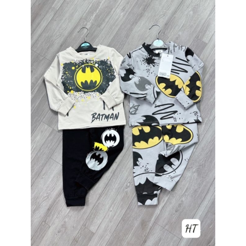 Set 2 bộ batman dài tay cho bé - Có buôn sỉ-SP 4897