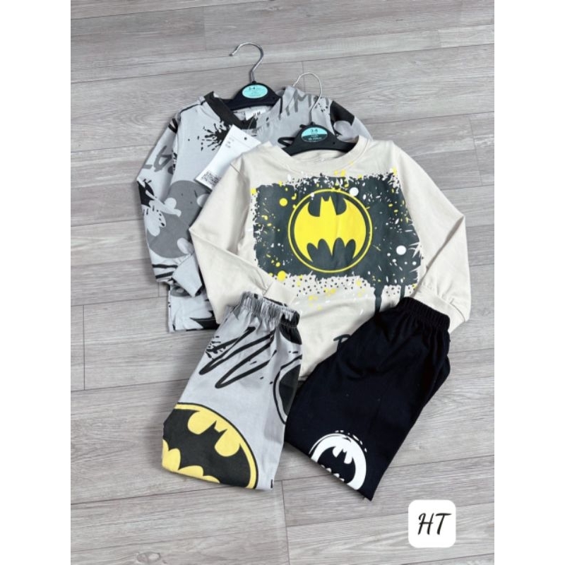 Set 2 bộ batman dài tay cho bé - Có buôn sỉ-SP 4897