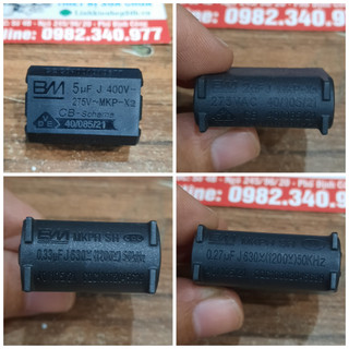 Tụ bếp từ bm chính hãng 0.27uf, 0.33uf, 2uf, 5uf