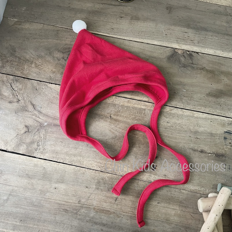 Mũ tam giác giáng sinh, noel cho bé trai, bé gái vải cotton mềm mại