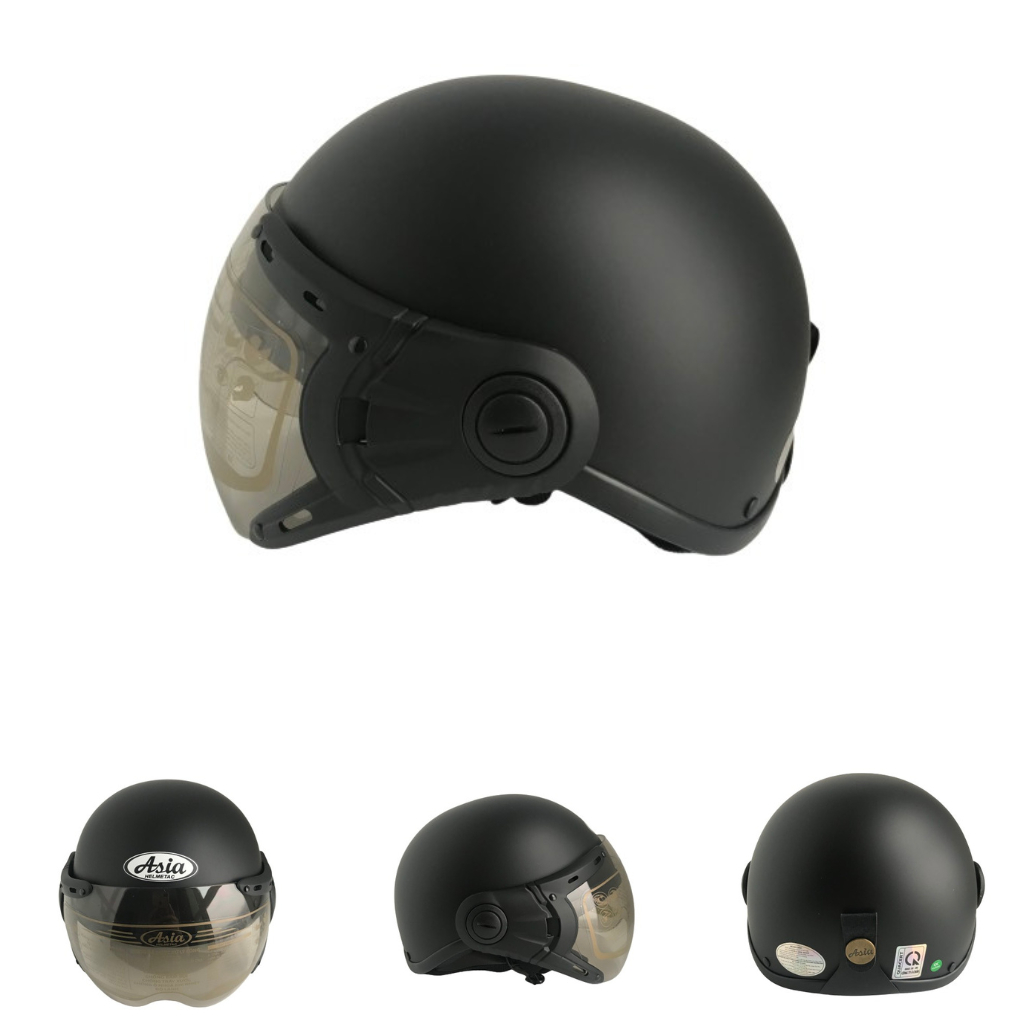 Mũ Bảo Hiểm Chính Hãng ASIA MT105K - Vòng đầu 57-59cm - Bảo Hành 12 Tháng