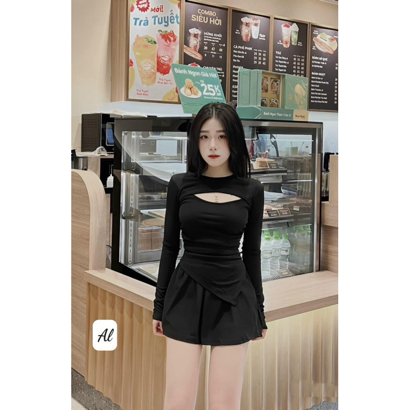 Váy set xinh quá đi chơi dạo phố trẻ trung