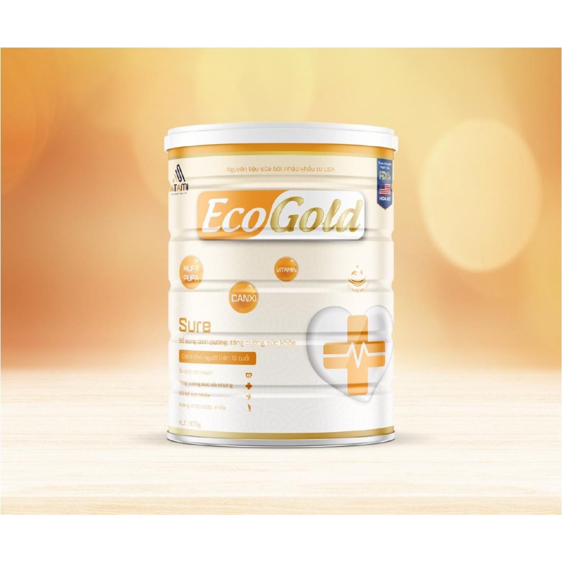 Date2027-Sữa Ecogold Sure,tặng 1 đồ chơi cho bé,dành cho người từ 18 tuổi trở lên