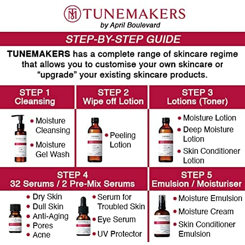 Serum Tinh chất dưỡng da Fullerene Tunemakers 10ml / dòng nội địa nhật