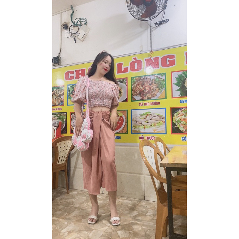 Áo hoa nhí tay bí