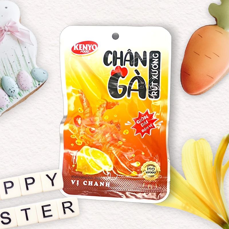 Chân gà rút xương KENYO 30g, giòn ngon đậm vị