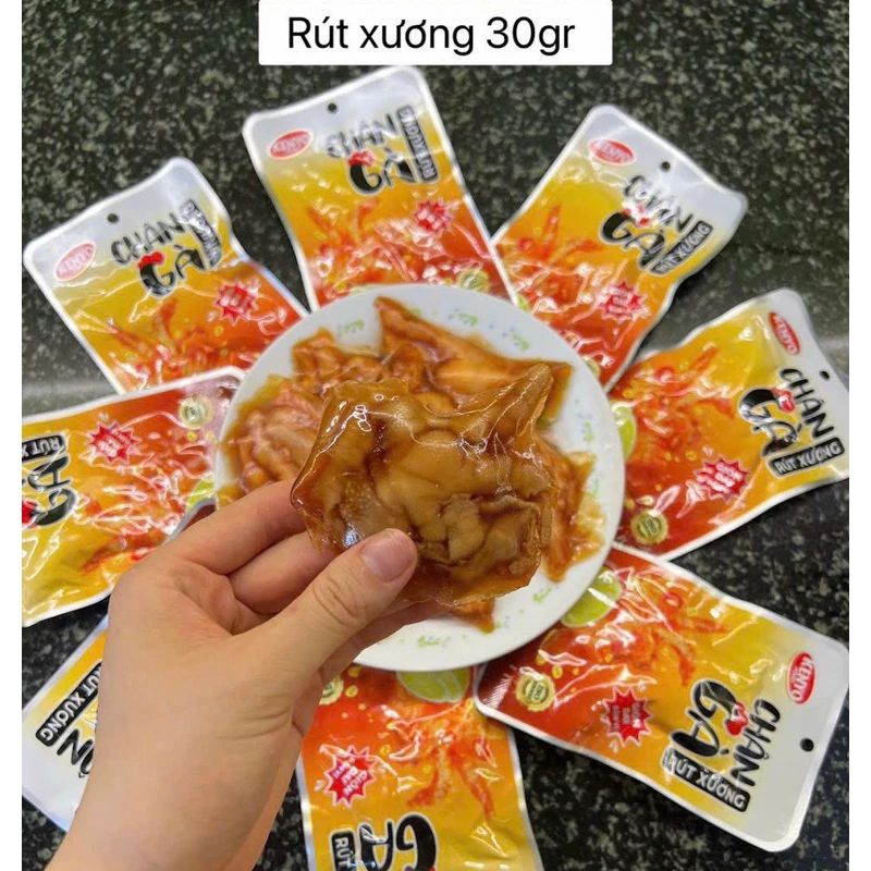 Chân gà rút xương KENYO 30g, giòn ngon đậm vị