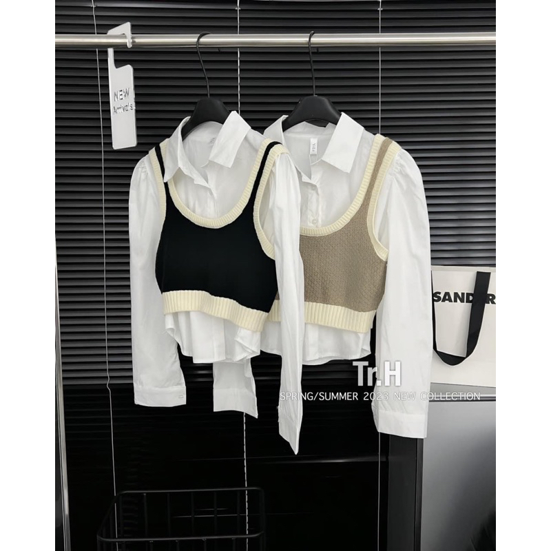 Gile mix sơ mi  🍂