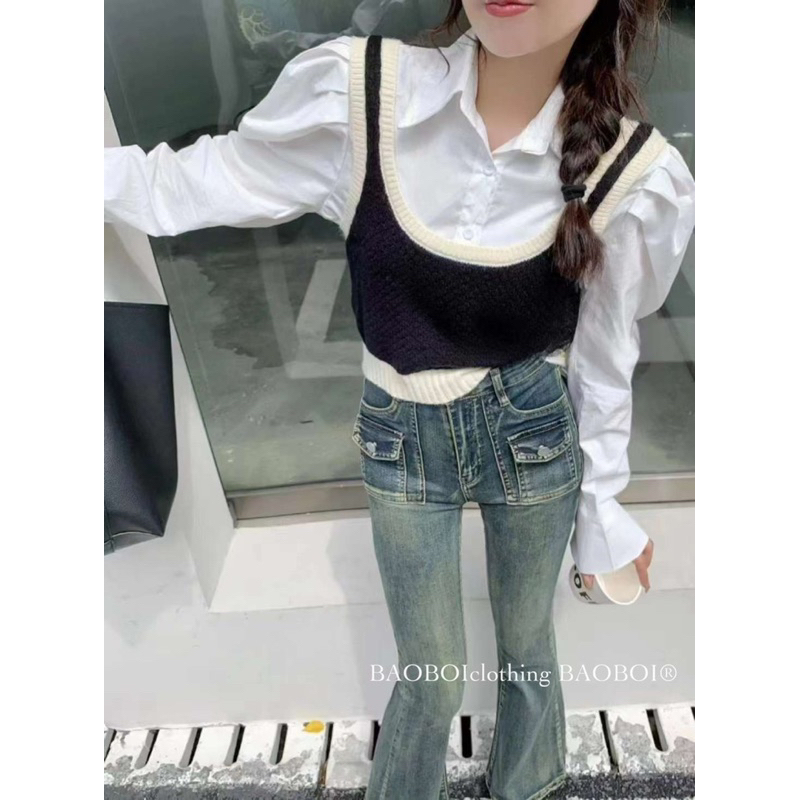 Gile mix sơ mi  🍂