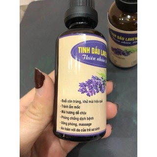 Tinh dầu lavender nguyên chất 100% .