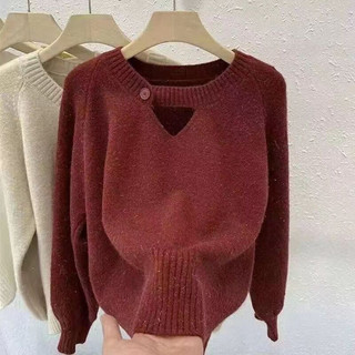[ Hàng Order Không Có Sẵn] Áo Len Nữ Phong Cách Hàn Quốc Kiểu Mới