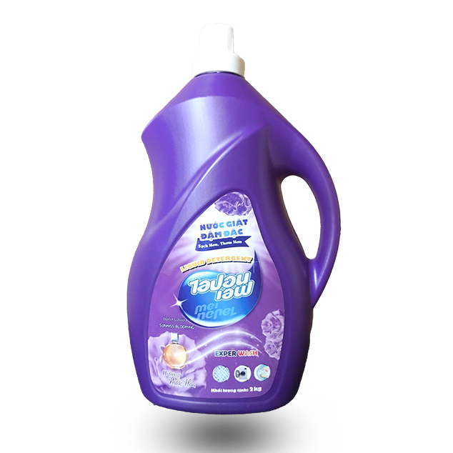 Nước Giặt Xả hương Nước Hoa Hồng Tím 2000ML
