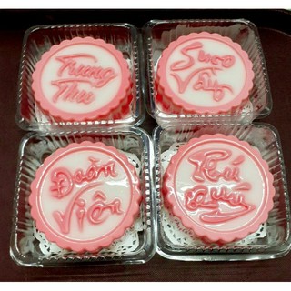 Bánh Trung Thu Rau Câu (hộp 4 bánh đặt trước)
