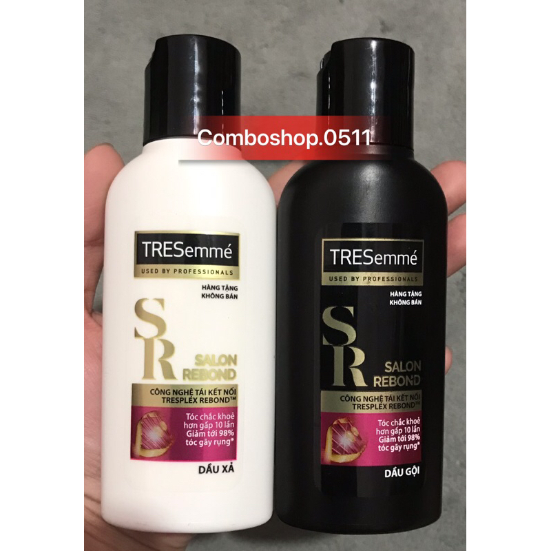 Combo dầu gội & dầu xả Tresemme 70g