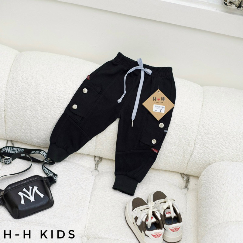 Quần kaki dài túi bo gấu vải kaki mềm đẹp cho bé trai