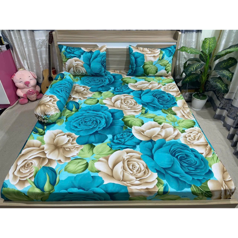 Bộ drap thun hàn quốc 4 món mát mịn