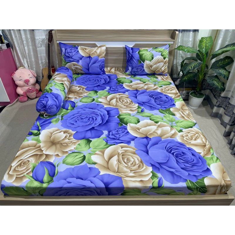 Bộ drap thun hàn quốc 4 món mát mịn