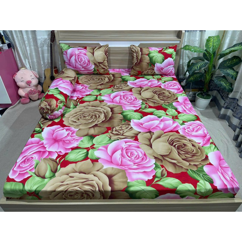 Bộ drap thun hàn quốc 4 món mát mịn