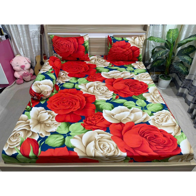 Bộ drap thun hàn quốc 4 món mát mịn