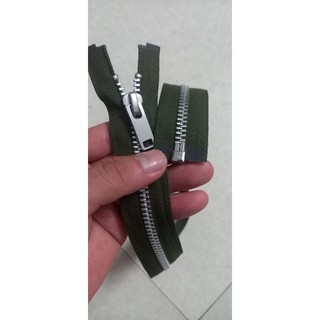 khóa áo khoác đồng và nhôm r5 ykk dài 40 đến 70cm