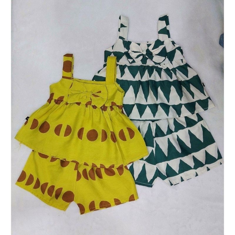 Bộ 2 dây đính nơ xinh xắn cho bé gái 8-12kg