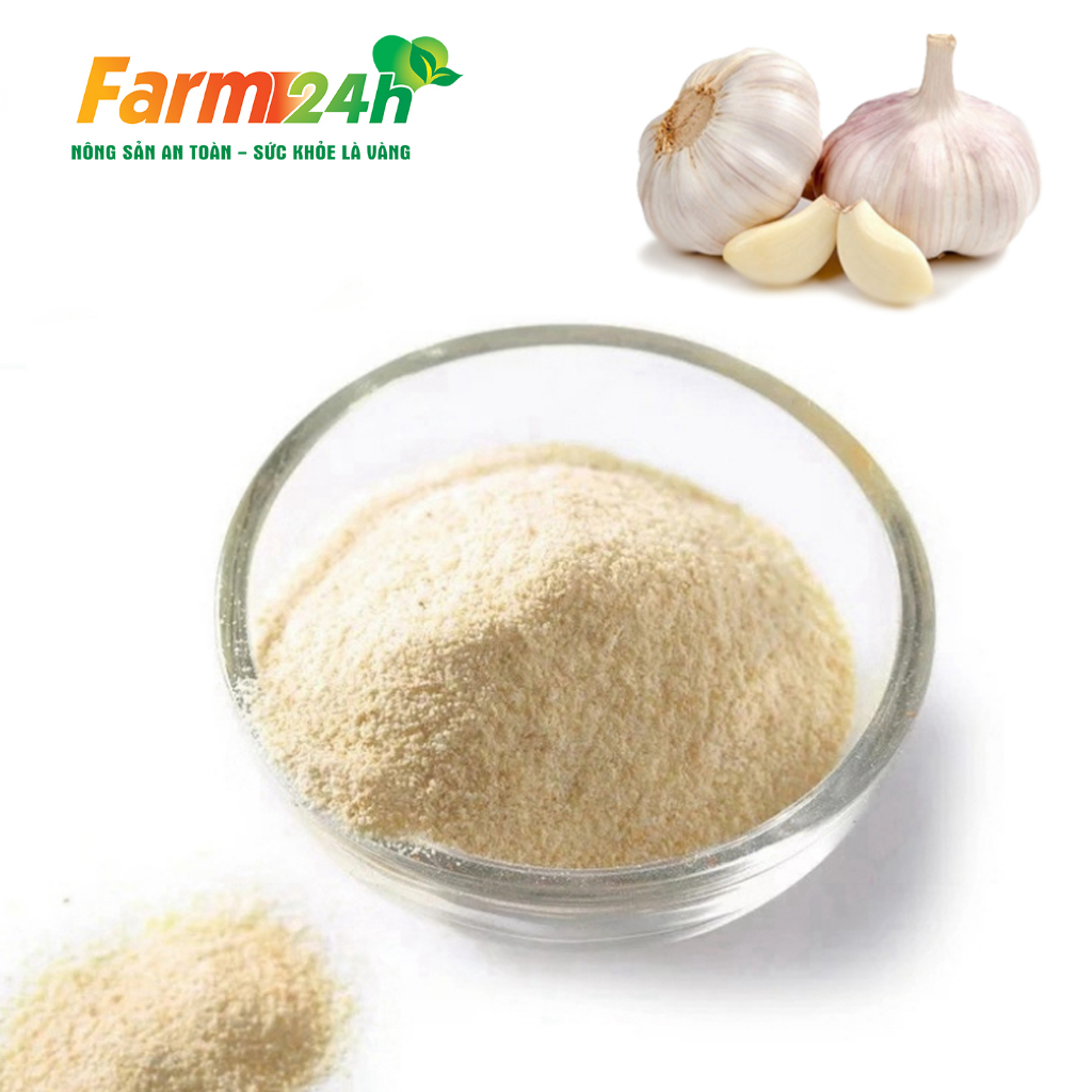 Bột tỏi nguyên chất 100%, gia vị ướp thơm ngon, giá tốt, tiện sử dụng, hàng công ty, có kiểm định, sử dụng được lâu dài