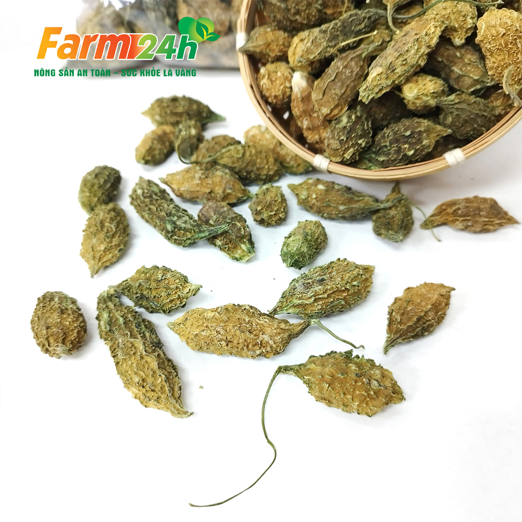 Khổ qua rừng sấy khô nguyên trái , đánh tan tiểu đường, gút, ổn định huyết áp, giảm cân hiệu quả