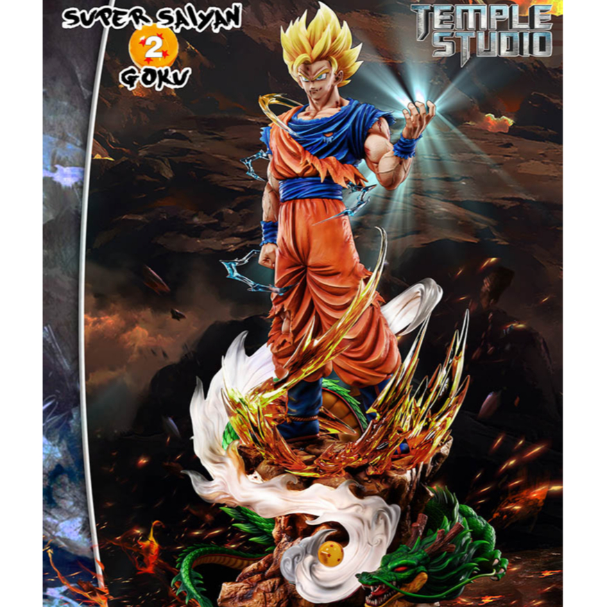 Mô hình songoku vegeta hàng chất siêu nét  - mô hình dragonball