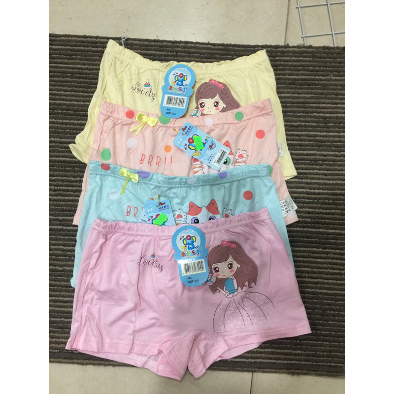 Quần chip bé gái size từ 18-35kg