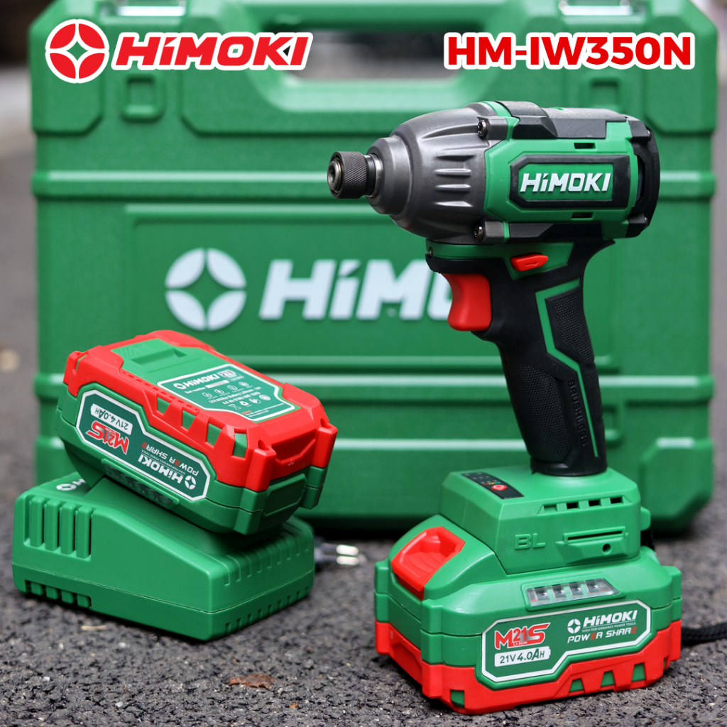 Chuyên Vít Himoki HM-IW350N - Máy Bắn Vít không chổi than Himoki 350N.M Bảo hành chính hãng