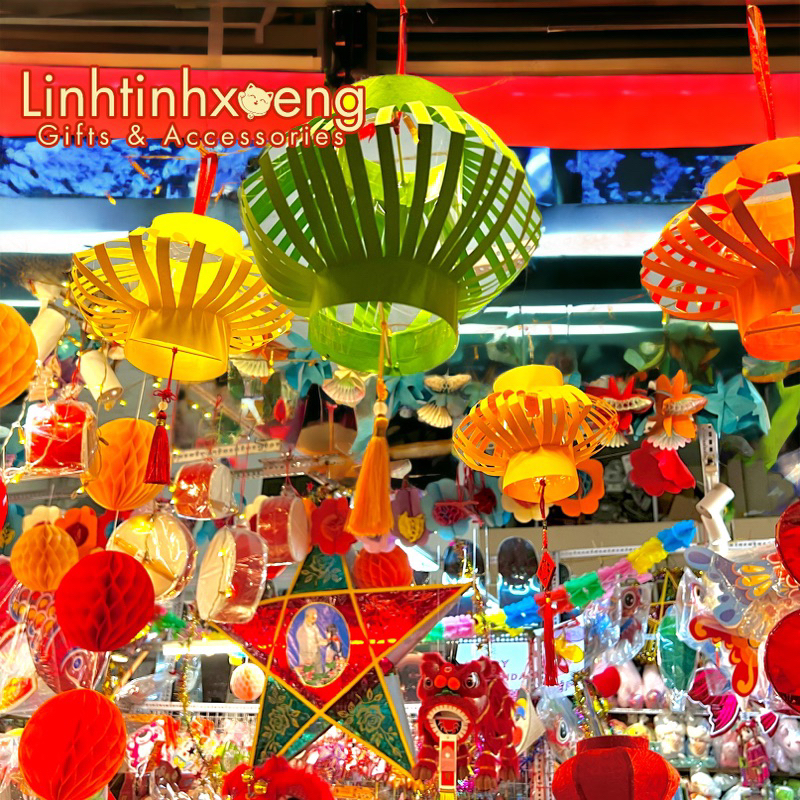Set làm đèn lồng trung thu cho bé