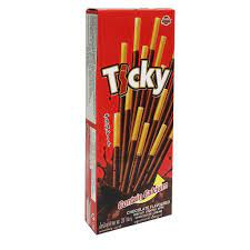 Bánh que Ticky Thái Lan, bánh quy que phủ kem các vị