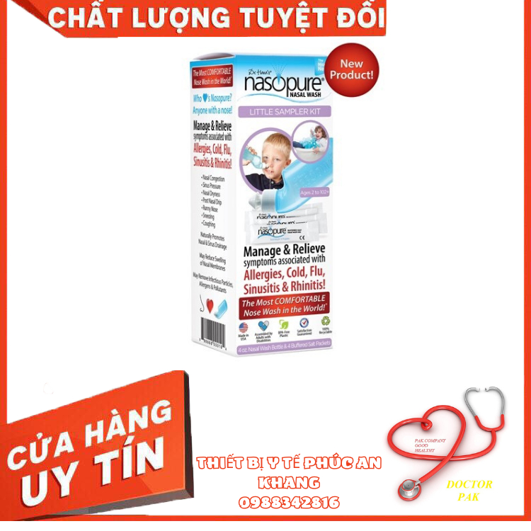 BÌNH RỬA MŨI NASOPURE ( TRẺ EM )