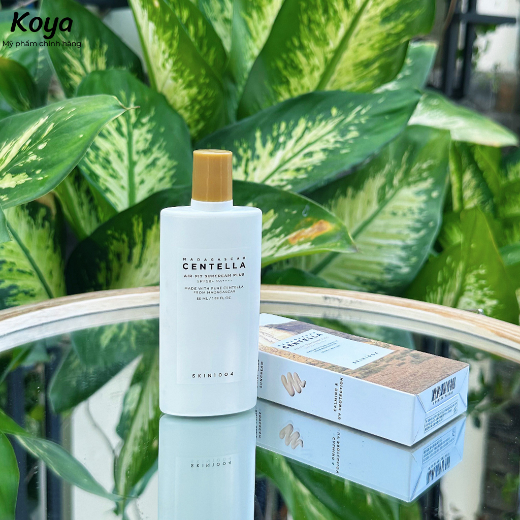 Kem Chống Nắng  Skin1004 Madagascar Centella Air-fit Suncream 50ml, Chiết Xuất Rau Má Cozy.ig