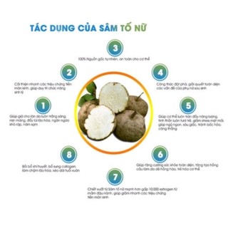 1 Kg Bột sâm tố nữ nguyên chất 100% ( tăng cường nội tiết tố )