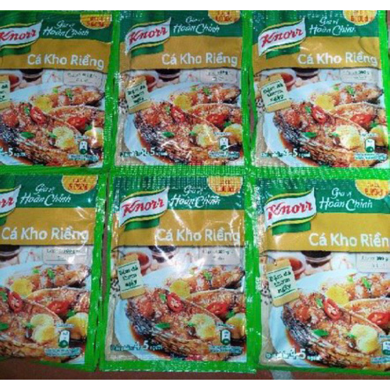 Siêu Ngon Gia Vị Hoàn Chỉnh cá kho riềng Knorr