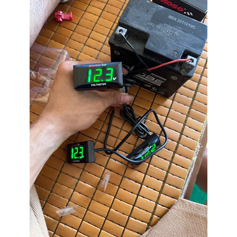 Đồng hồ báo Volt Koso 10-150v chống nước