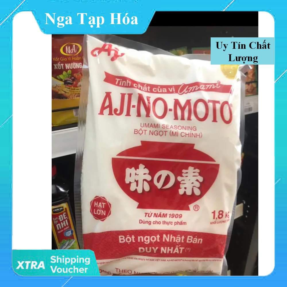 Mì Chính Ajinomoto Bột Ngọt gói 1.8kg/2kg