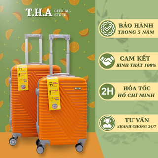 ✨vali 20kg✨orange-bảo hành 5 năm - khóa mật mã-vali chính hãng✨tha store