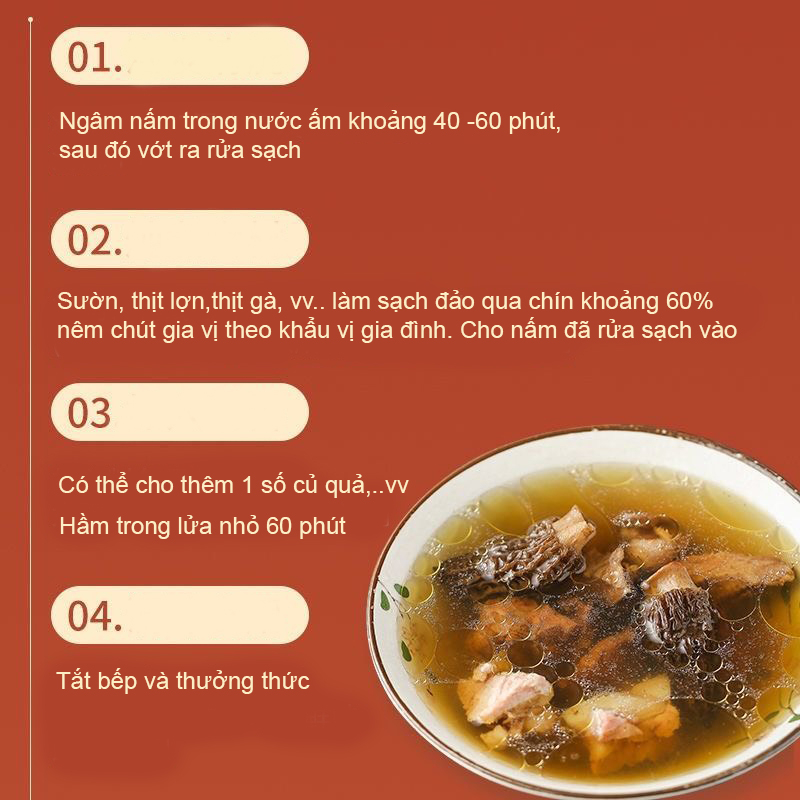 Nấm hầm cao cấp Vân Nam, gói nấm hầm bổ dưỡng siêu nhiều nấm gồm 12 loại nấm quý