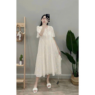 Đầm bầu thời trang dạo phố KA1159