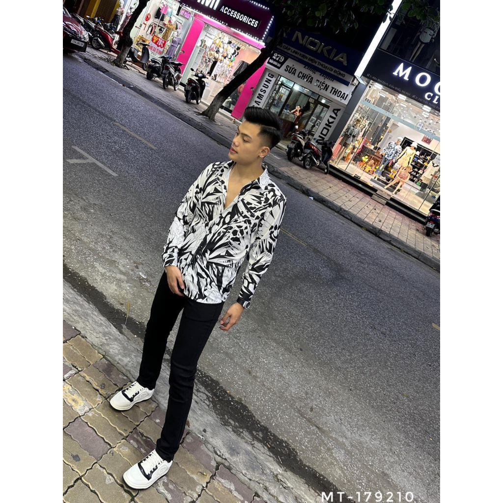 Áo Sơ mi bản mới nhất thị trường chuẩn new 2023.