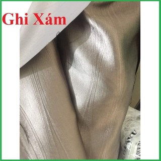 Rèm cửa 💥 HÀNG LOẠI 1 💥 Rèm màu ghi xám không xù vải, suôn ống cực đẹp