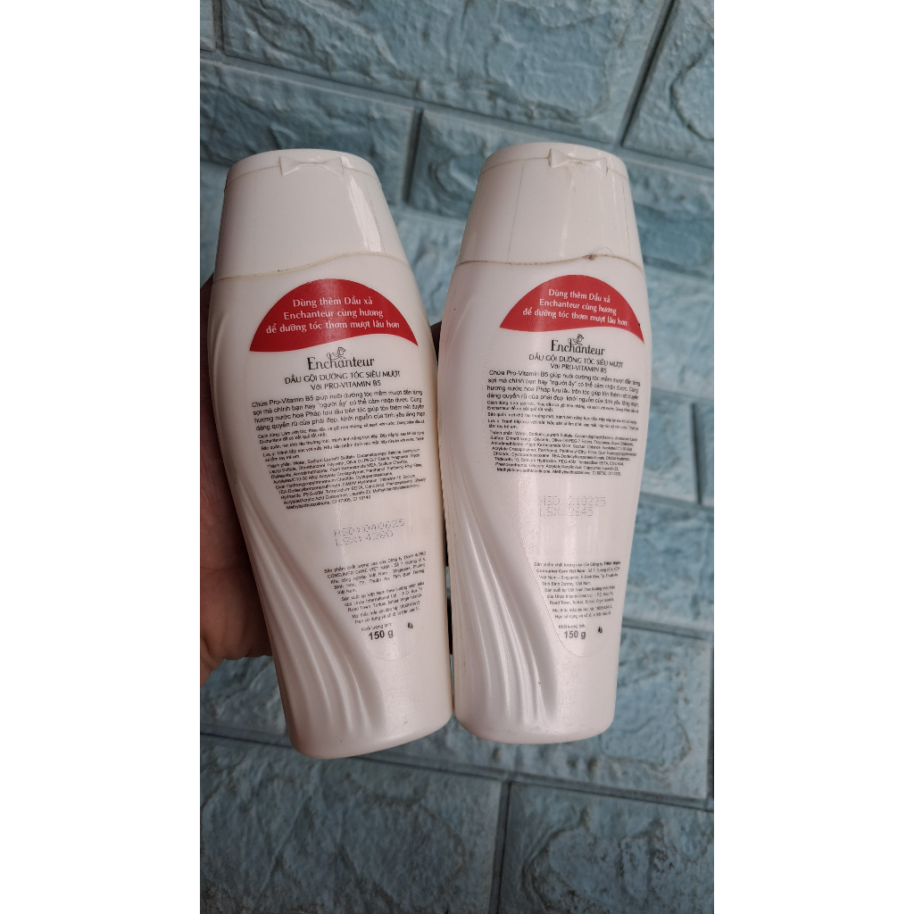 Dầu gội dưỡng tóc siêu mượt Enchanteur Deluxe Charming 150g